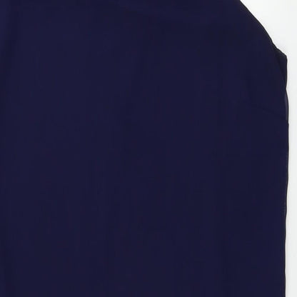 Womens UK Size 12 Matalan Blue Basic Blouse