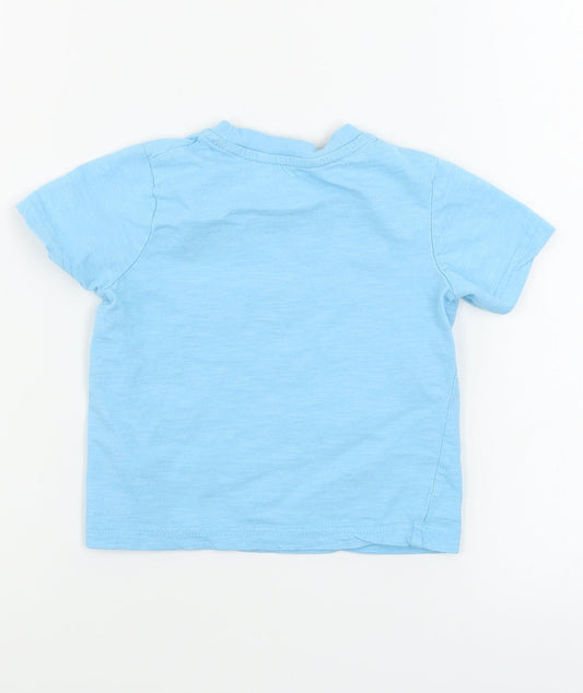 George  Boys Blue   Basic T-Shirt Size 2 Years