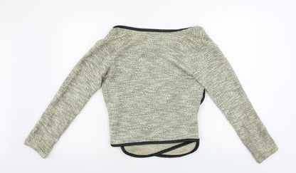 Womens UK Size 14 Ravi Famous Beige Cardigan Jumper