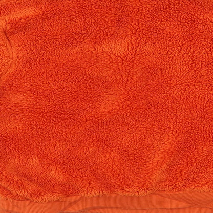 Womens UK Size 8 Topshop Orange Henley Jumper