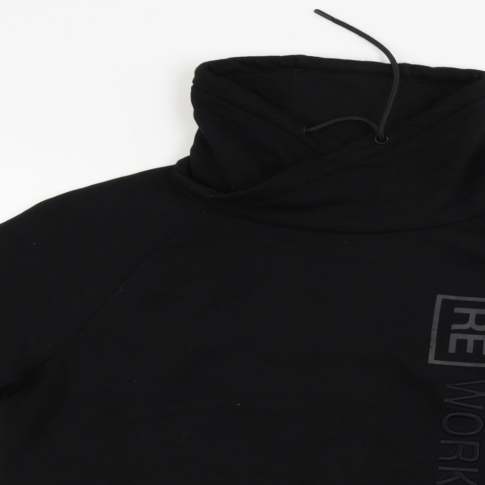 Womens UK Size S H&M Black Pullover Jumper