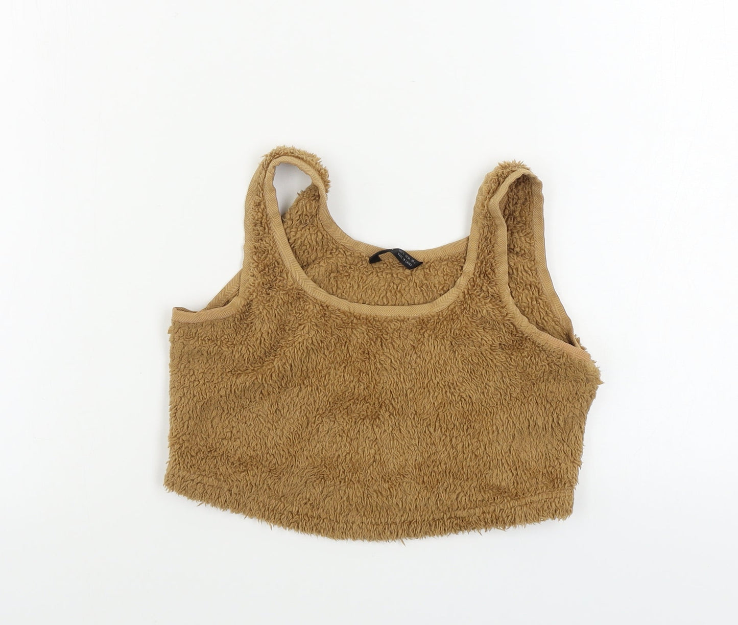 shein  Womens Brown   Basic T-Shirt Size S