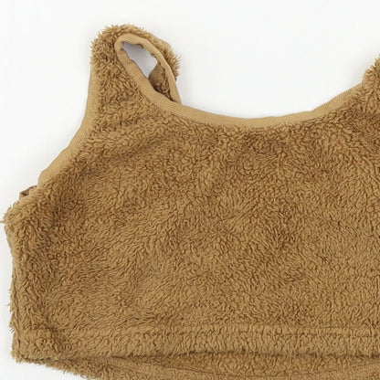 shein  Womens Brown   Basic T-Shirt Size S