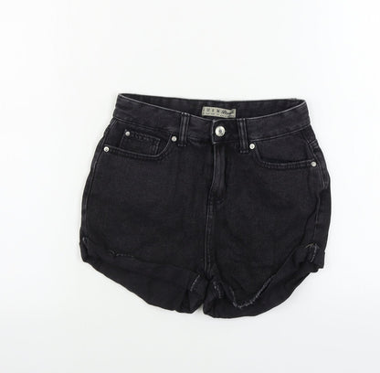 denim co Womens Black   Cut-Off Shorts Size 4