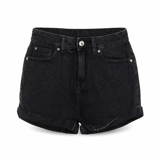 Womens UK Size 4 denim co Regular Fit Cut-Off Shorts