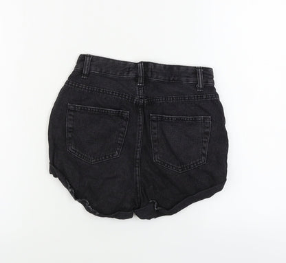 denim co Womens Black   Cut-Off Shorts Size 4