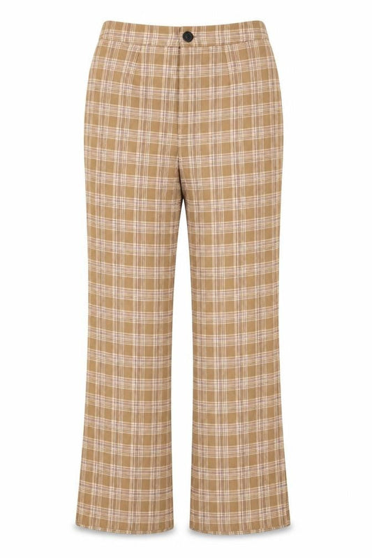 Womens UK Size S SheIn Regular Fit  Brown Trousers