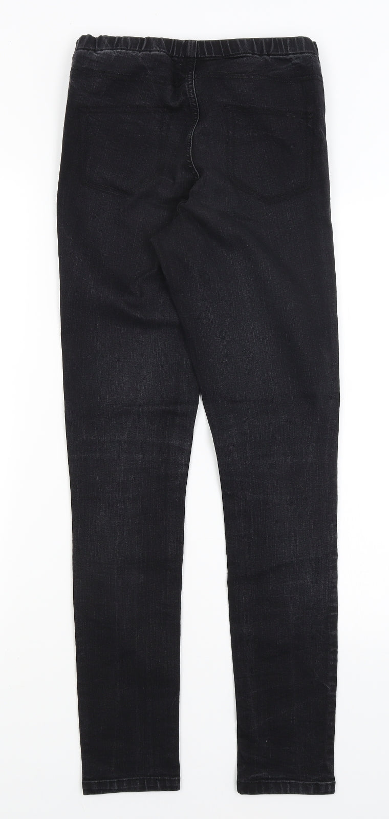 Womens UK Size 10 Warehouse Regular Fit Jegging Black Jeans