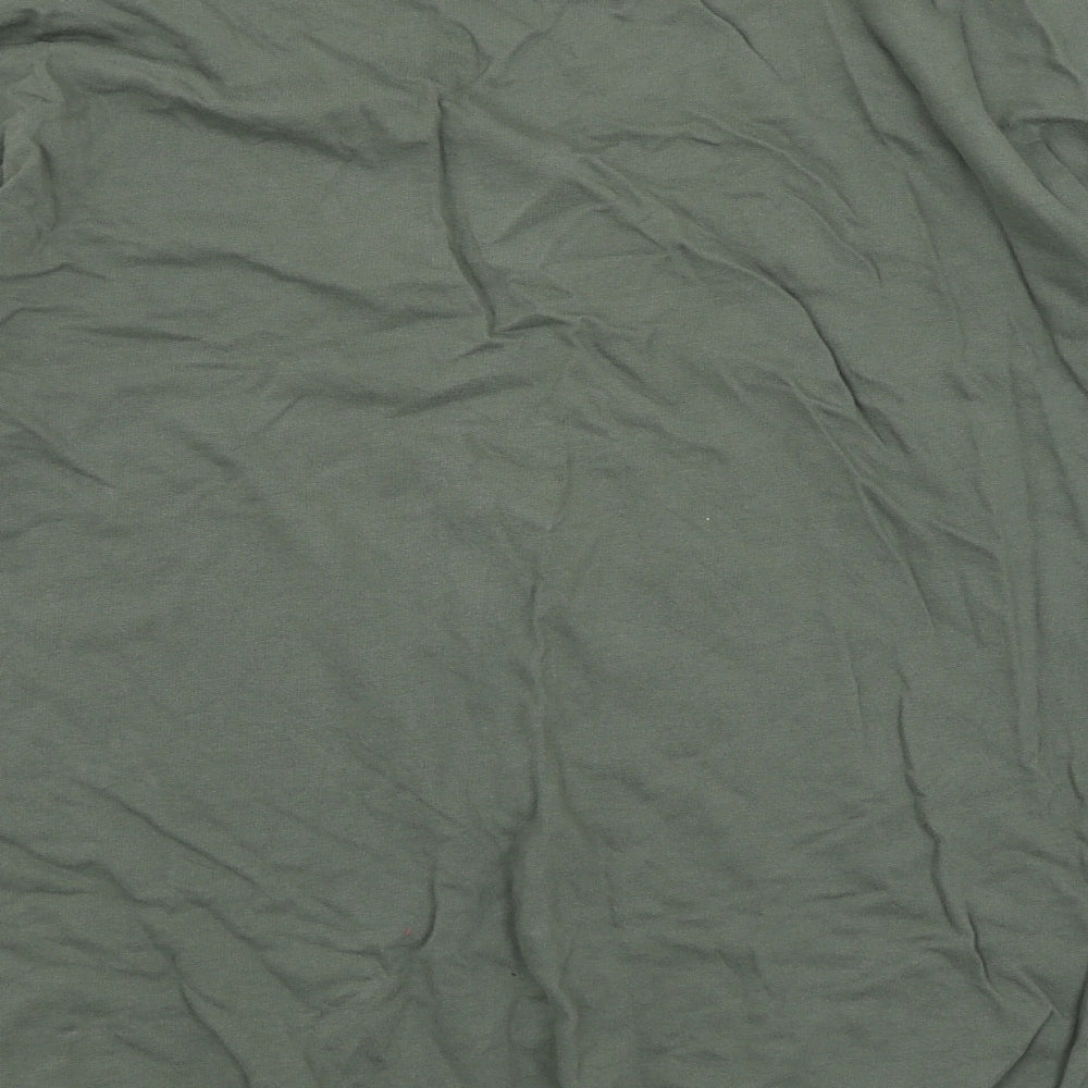 Womens UK Size S H&M Green Pullover Jumper