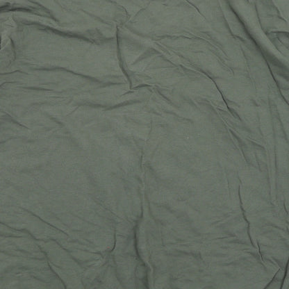 Womens UK Size S H&M Green Pullover Jumper