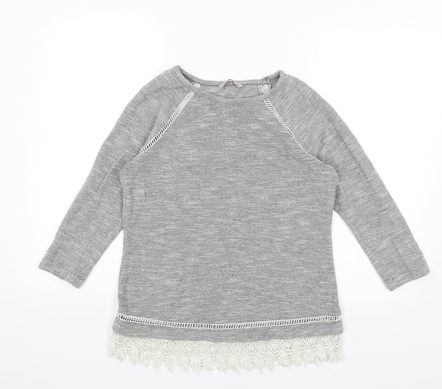 TU Womens Grey   Pullover Jumper Size 10