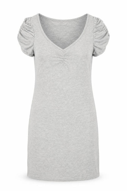 H&M Womens Grey   T-Shirt Dress  Size XS