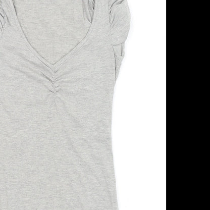 H&M Womens Grey   T-Shirt Dress  Size XS