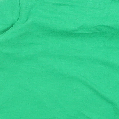 F&F Baby Green   Basic T-Shirt Size 6-9 Months  - Santa's Little Helper