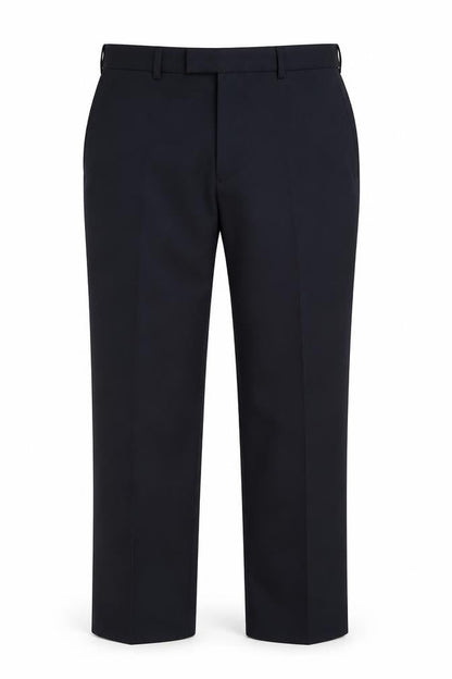 Mens UK Size 42 in The Fitting Room Regular Fit Dress Pants Blue Trousers