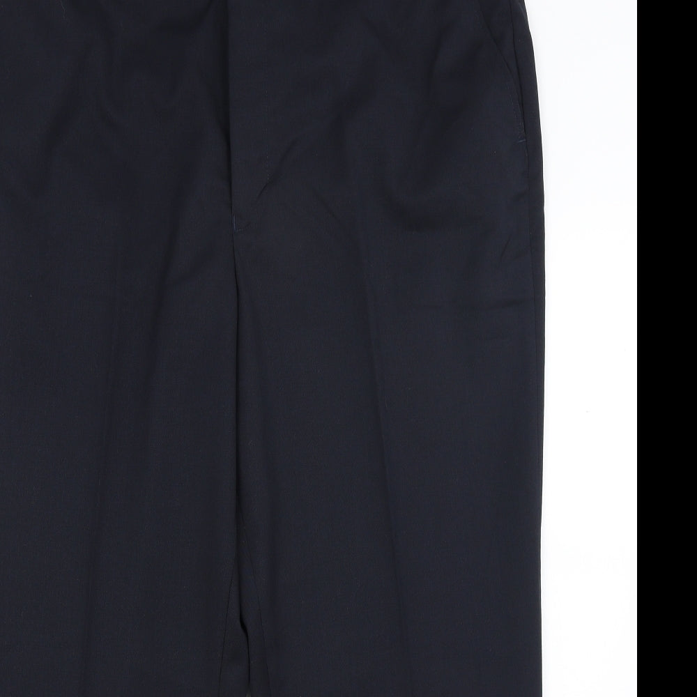 The Fitting Room Mens Blue   Dress Pants Trousers Size 42 in L28 in