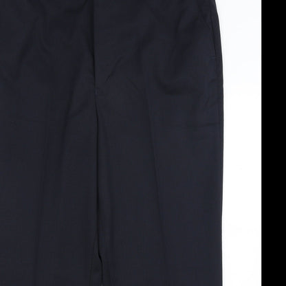 The Fitting Room Mens Blue   Dress Pants Trousers Size 42 in L28 in