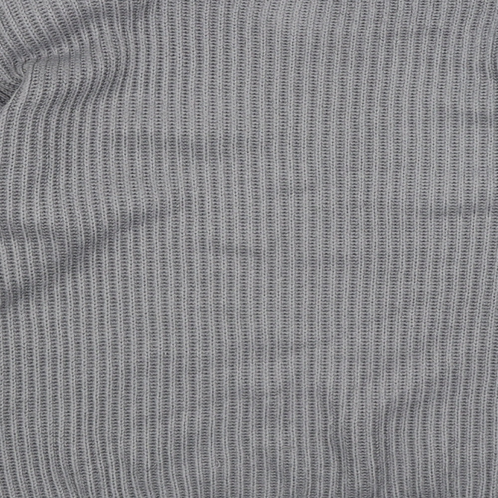 Womens UK Size 10 Preworn Grey Pullover Jumper