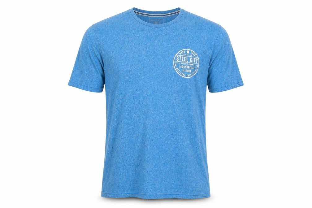 Mens UK Size L F&F Blue  T-Shirt