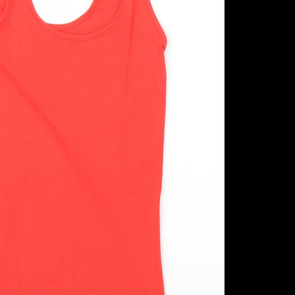 Primark Womens Red   Basic Tank Size 8