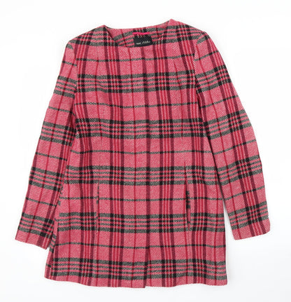Womens UK Size 10 NEXT Pink Overcoat