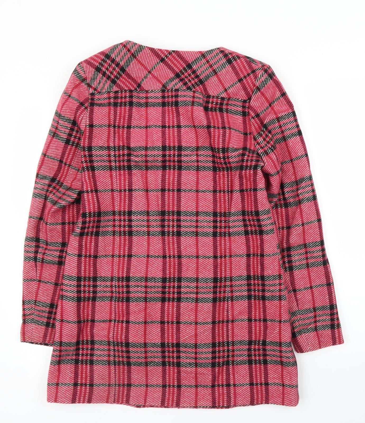 Womens UK Size 10 NEXT Pink Overcoat