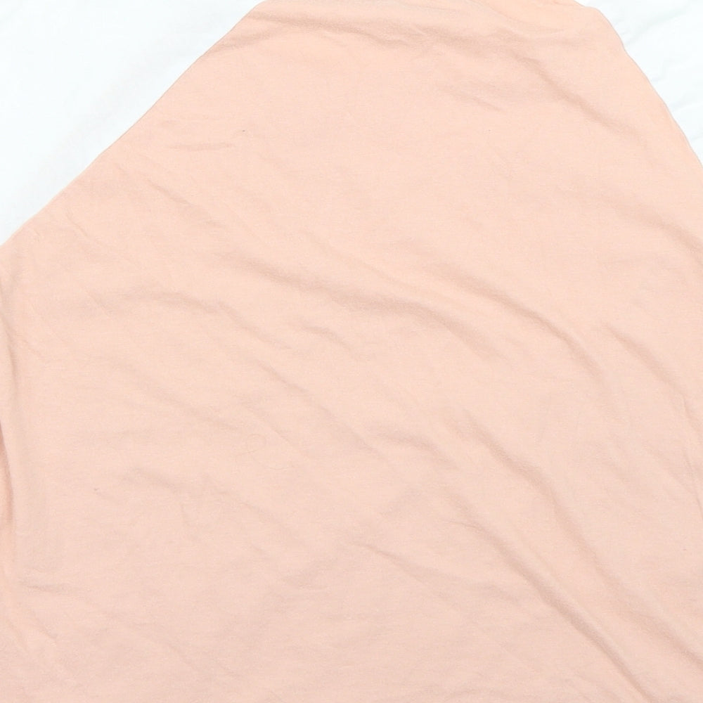 Womens UK Size S Jennyfer Pink Basic T-Shirt