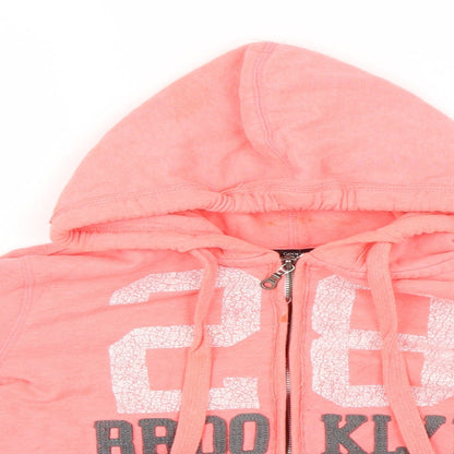 George Womens Pink Geometric  Jacket  Size 10