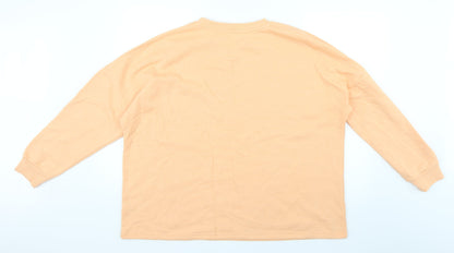 Papaya Mens Orange   Pullover Jumper Size XL