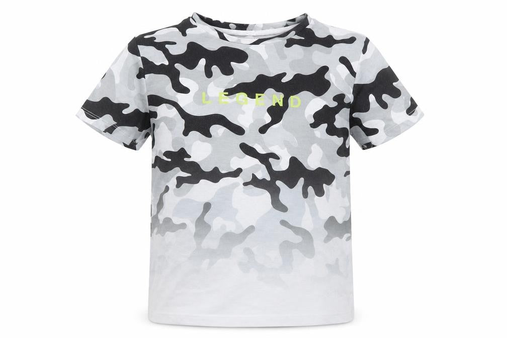 outlaws Boys Multicoloured Geometric  Basic T-Shirt Size 11-12 Years