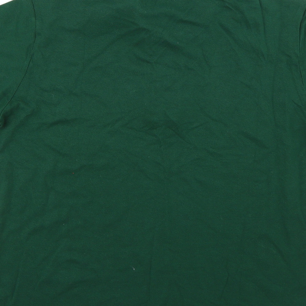 juishden Mens Green    Polo Size M