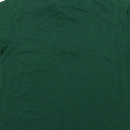 juishden Mens Green    Polo Size M