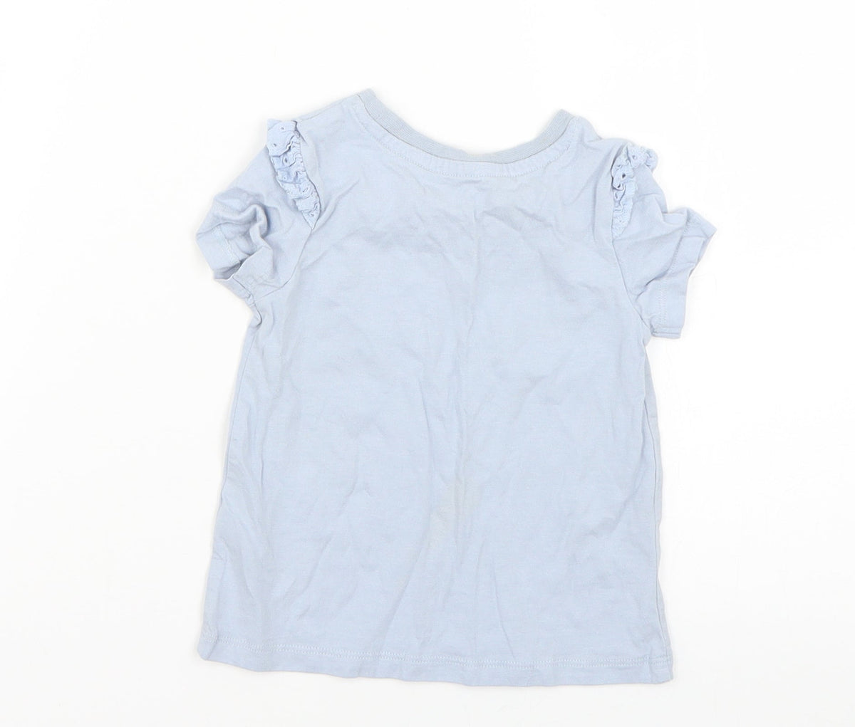 Nutmeg Baby Blue   Basic T-Shirt Size 12-18 Months