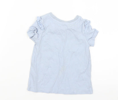 Nutmeg Baby Blue   Basic T-Shirt Size 12-18 Months