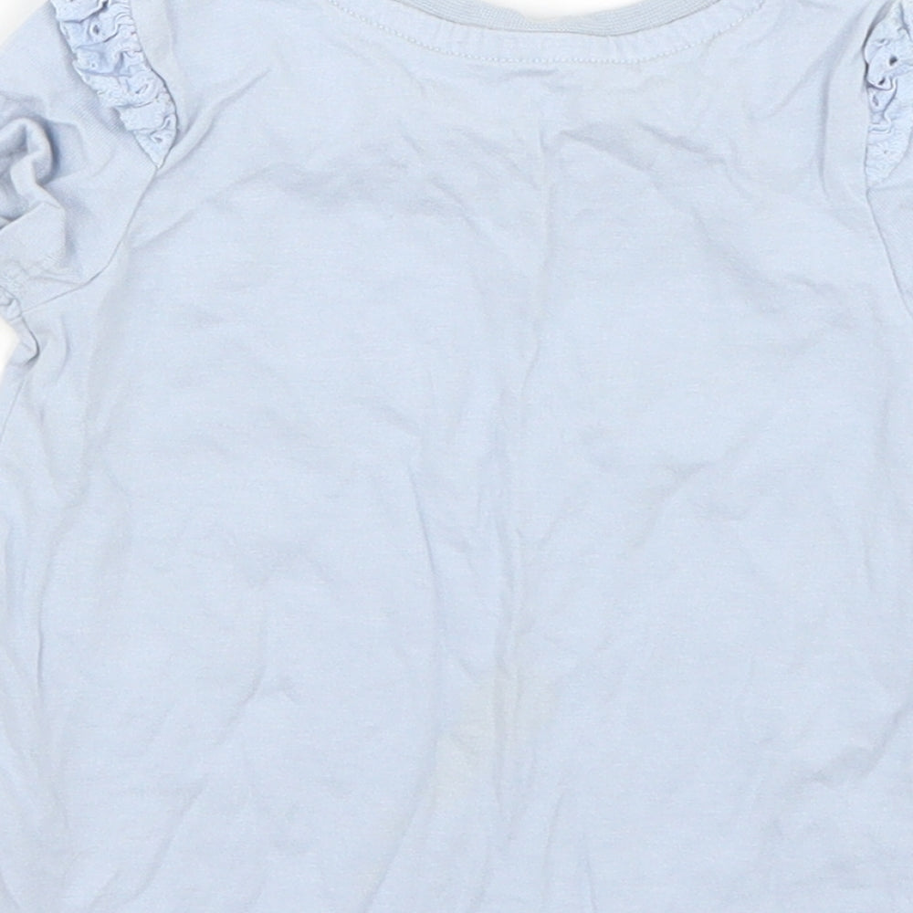 Nutmeg Baby Blue   Basic T-Shirt Size 12-18 Months