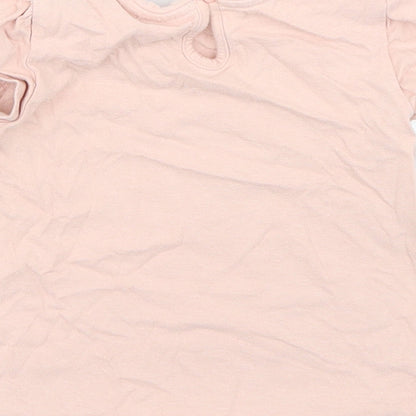 Disney Baby Pink Geometric  Basic T-Shirt Size 18-24 Months