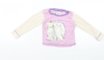 Disney Baby Multicoloured Geometric  Basic T-Shirt Size 12-18 Months  - Disney