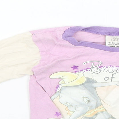 Disney Baby Multicoloured Geometric  Basic T-Shirt Size 12-18 Months  - Disney
