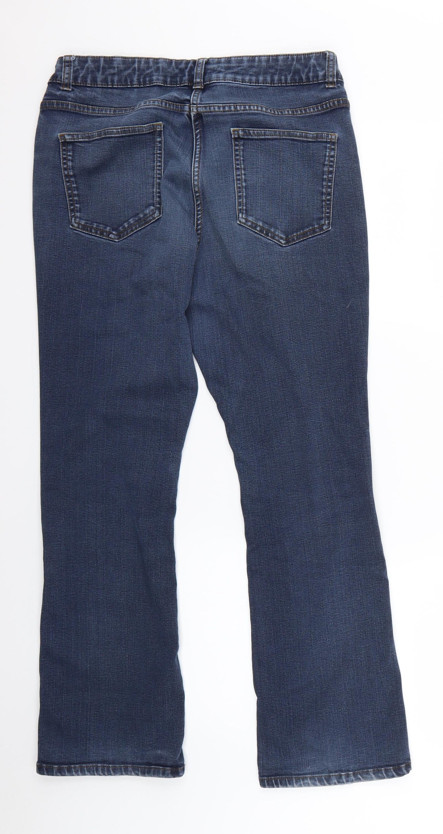 The Collection Womens Blue   Straight Jeans Size 12 L27 in