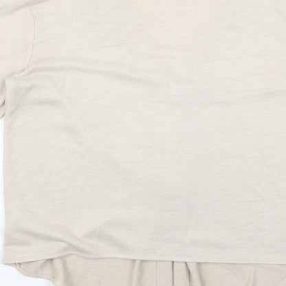 Womens UK Size XS H&M Beige Cardigan Jumper