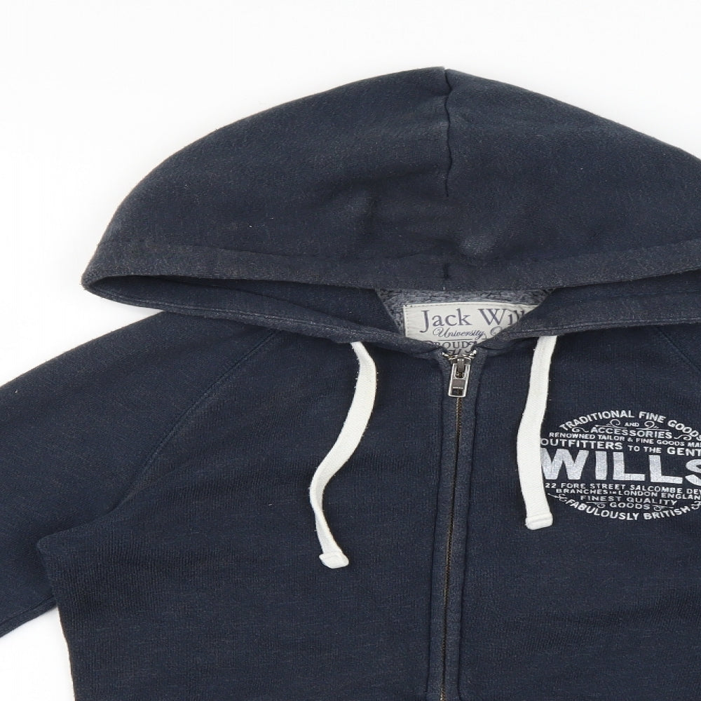 Womens UK Size 8 Jack Wills Blue Jacket