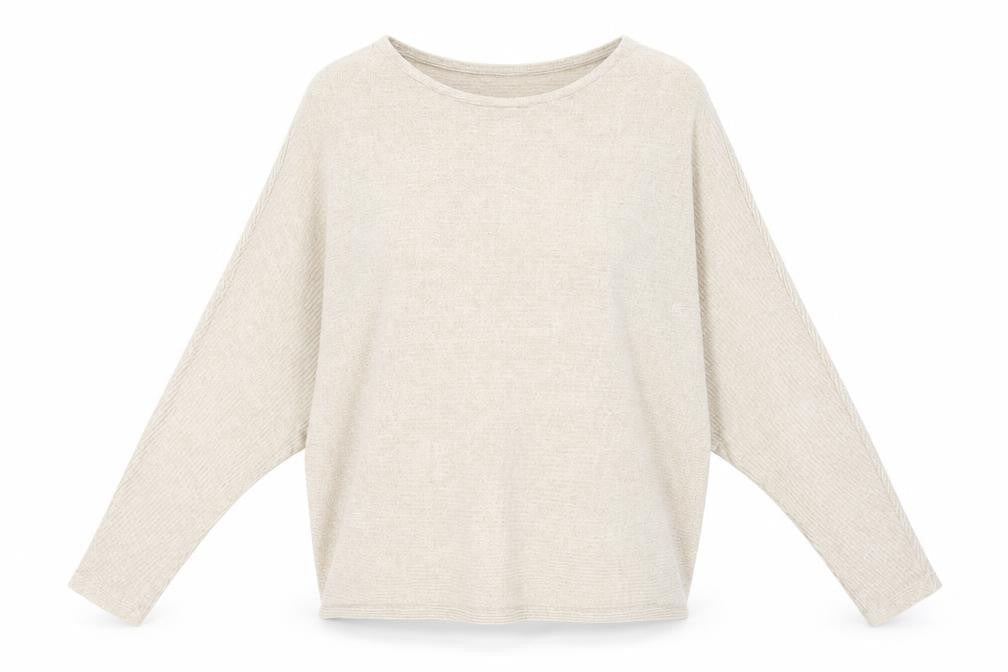 Womens UK Size S H&M Beige Pullover Jumper