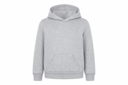 United Colors of Benetton Girls Grey   Pullover Hoodie Size 7 Years
