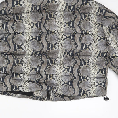 Primark Womens Beige Animal Print  Rain Coat Coat Size XS