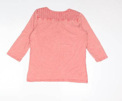 George Womens Pink   Basic Blouse Size 10