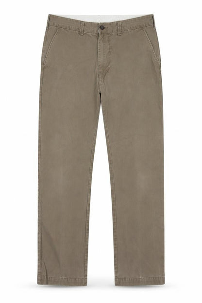 Womens UK Size 34 in M&S Regular Fit  Brown Trousers