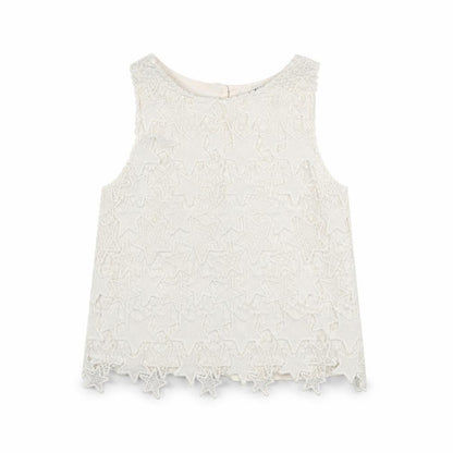 H&M Girls White   Basic Tank Size 9 Years