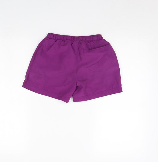LA Gear Girls Purple   Sweat Shorts Size 9 Years