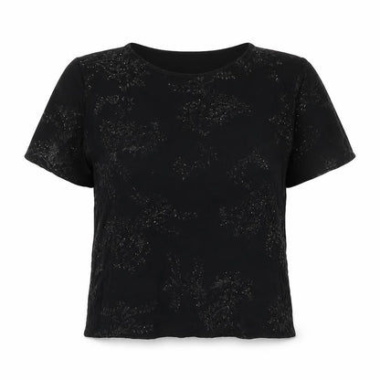 Womens UK Size S Bonmarché Black Basic Blouse