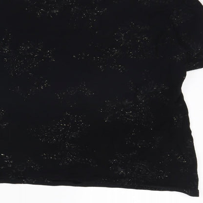 Bonmarché Womens Black   Basic Blouse Size S